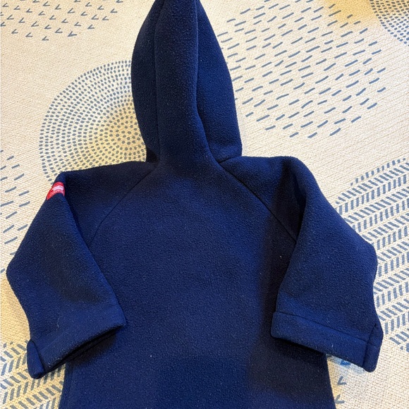 Widgeon classic Polartec fleece coat jacket 9 months navy - Picture 2 of 5